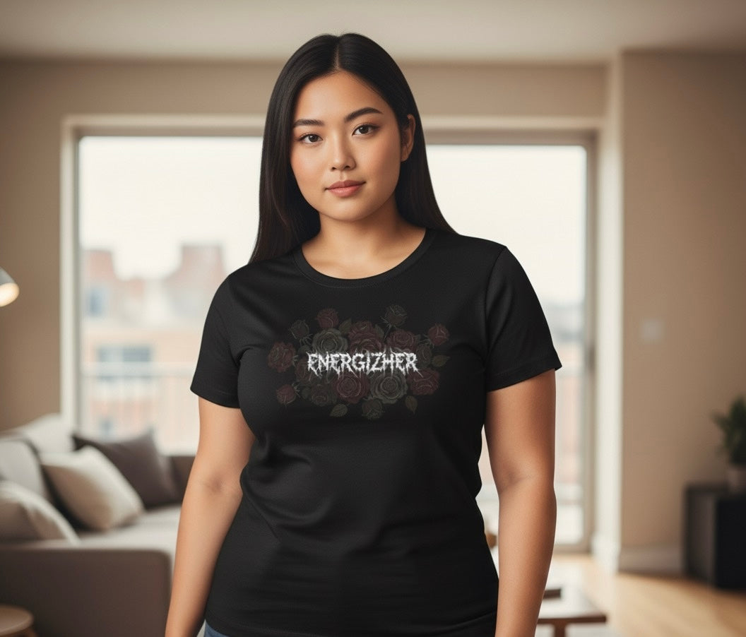 Dark Bloom Fitted T-shirt