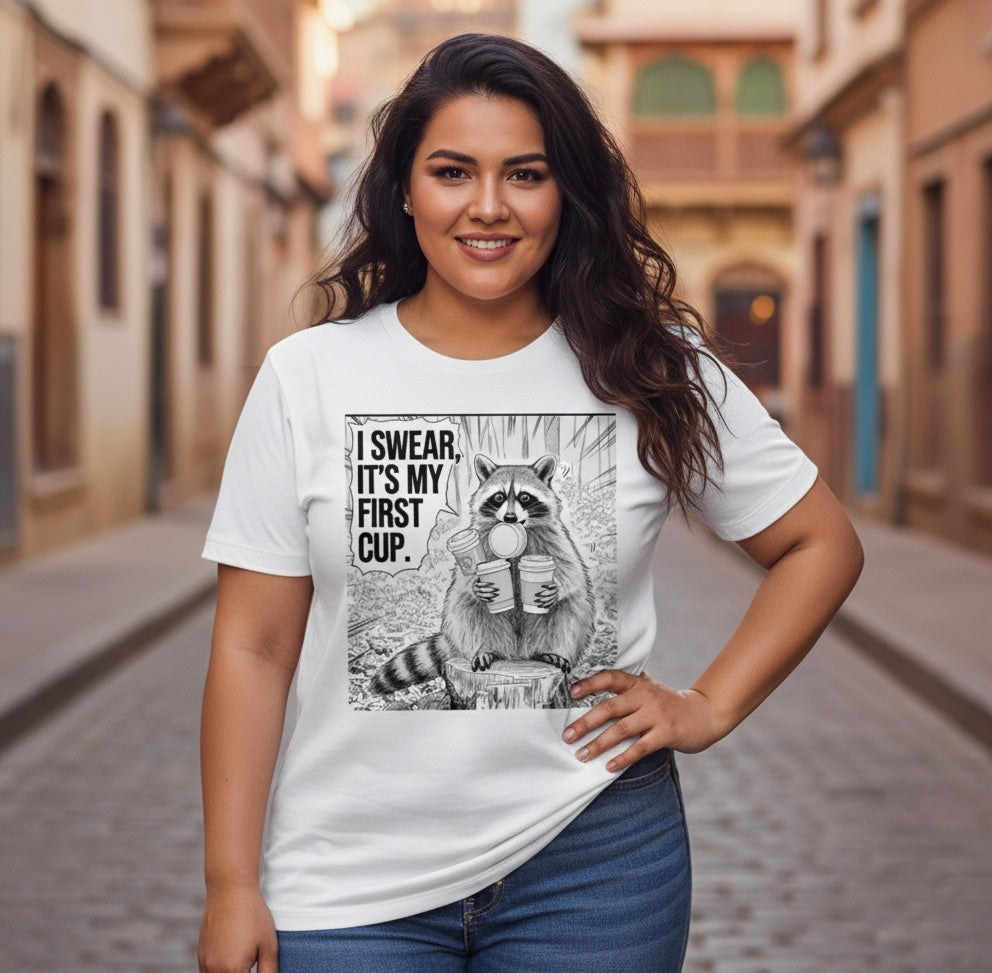 Coffeeholic Fitted T-shirt