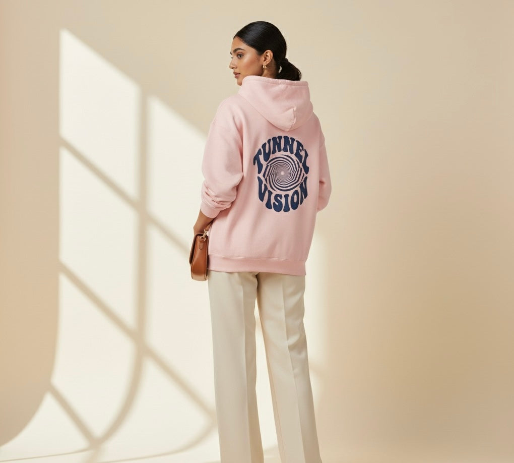 Tunnel Vision Oversized Hoodie (Unisex)