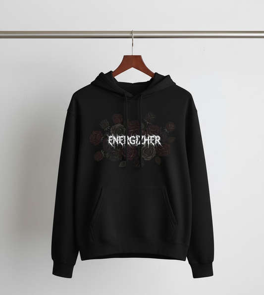 Dark Bloom Fitted Hoodie