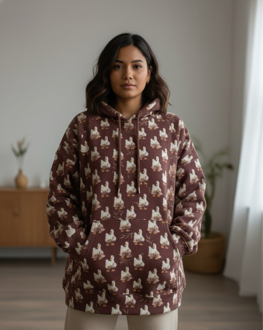 Duck It Oversized Hoodie (Unisex)