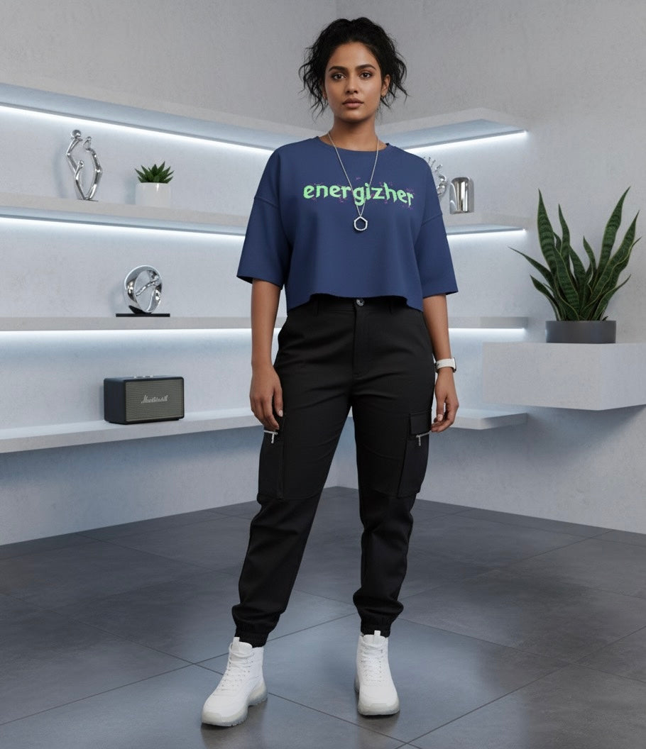 Utopia Oversized Crop Top