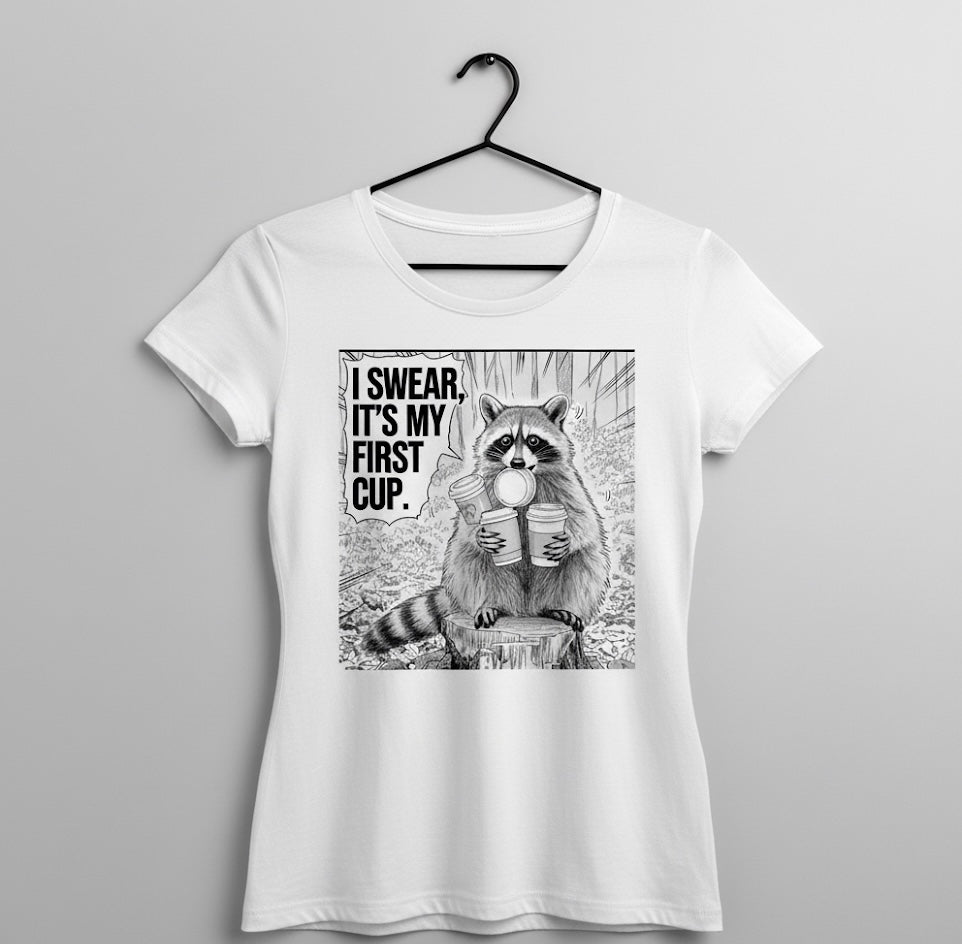 Coffeeholic Fitted T-shirt