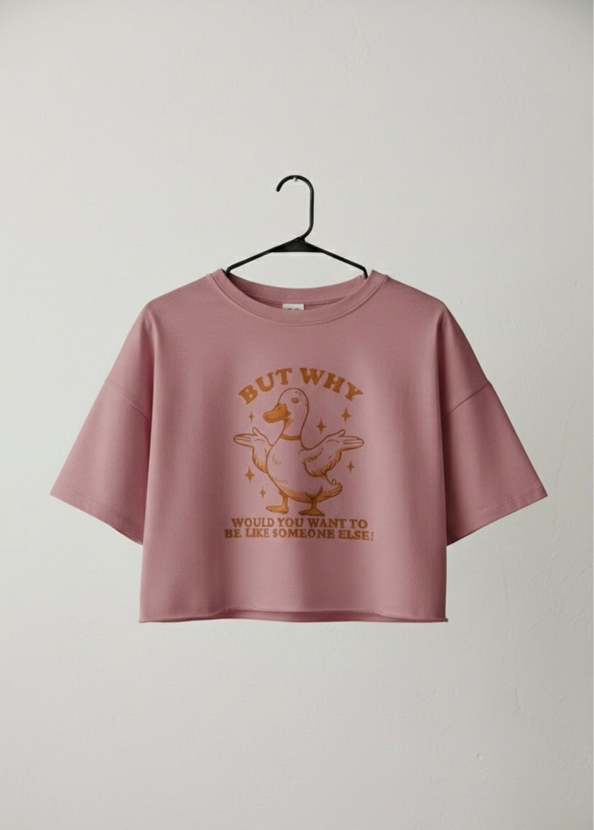 Why Duckie Crop Top