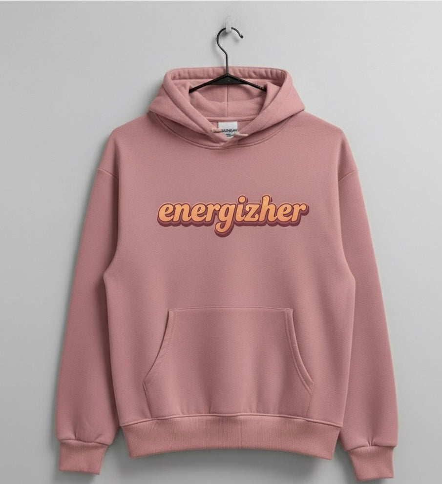 Dusty Rose Oversized Hoodie (Unisex)
