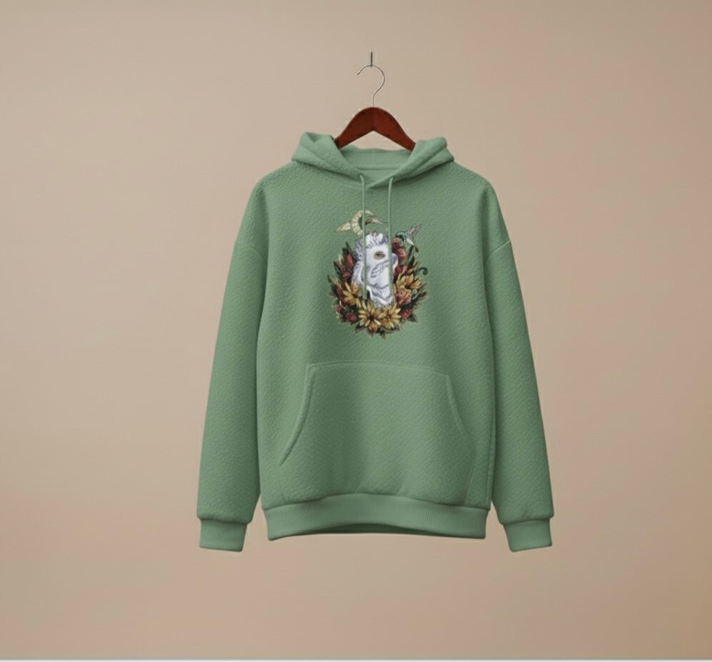 Dream Weaver Sherpa Oversized Hoodie (Unisex)