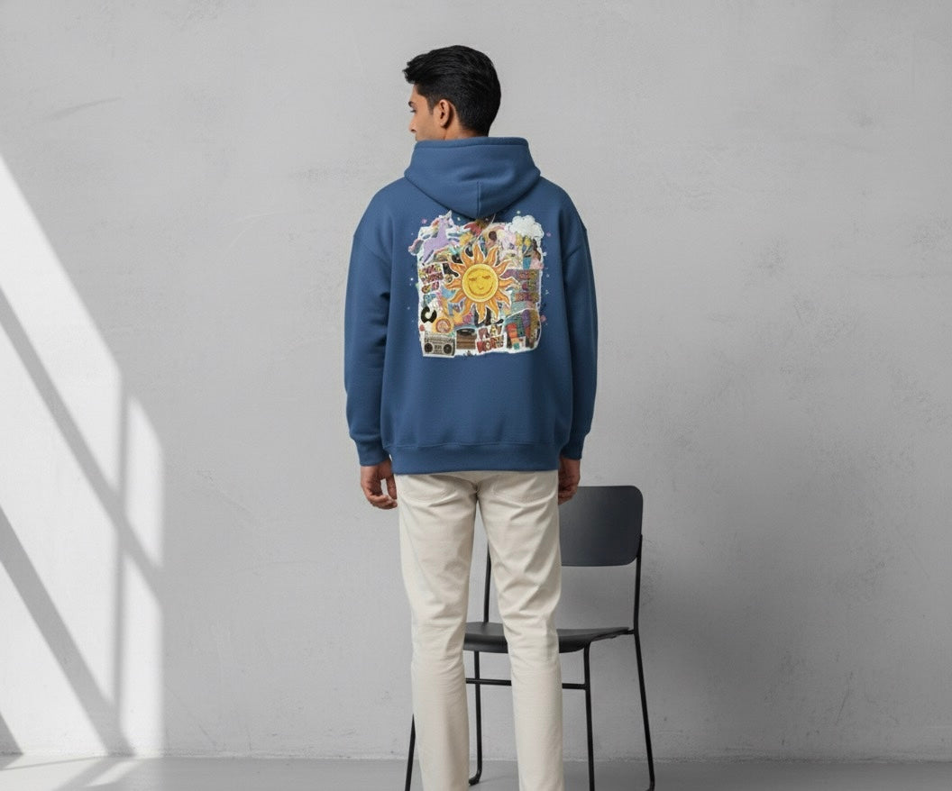 Good Vibes Oversized Hoodie (Unisex)