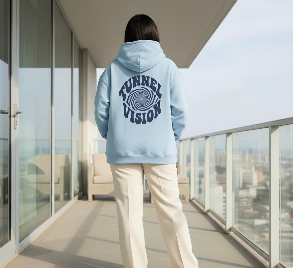 Tunnel Vision Oversized Hoodie (Unisex)