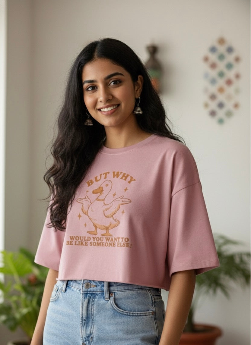 Why Duckie Crop Top