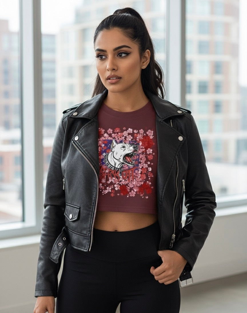Rage in Bloom Crop Top