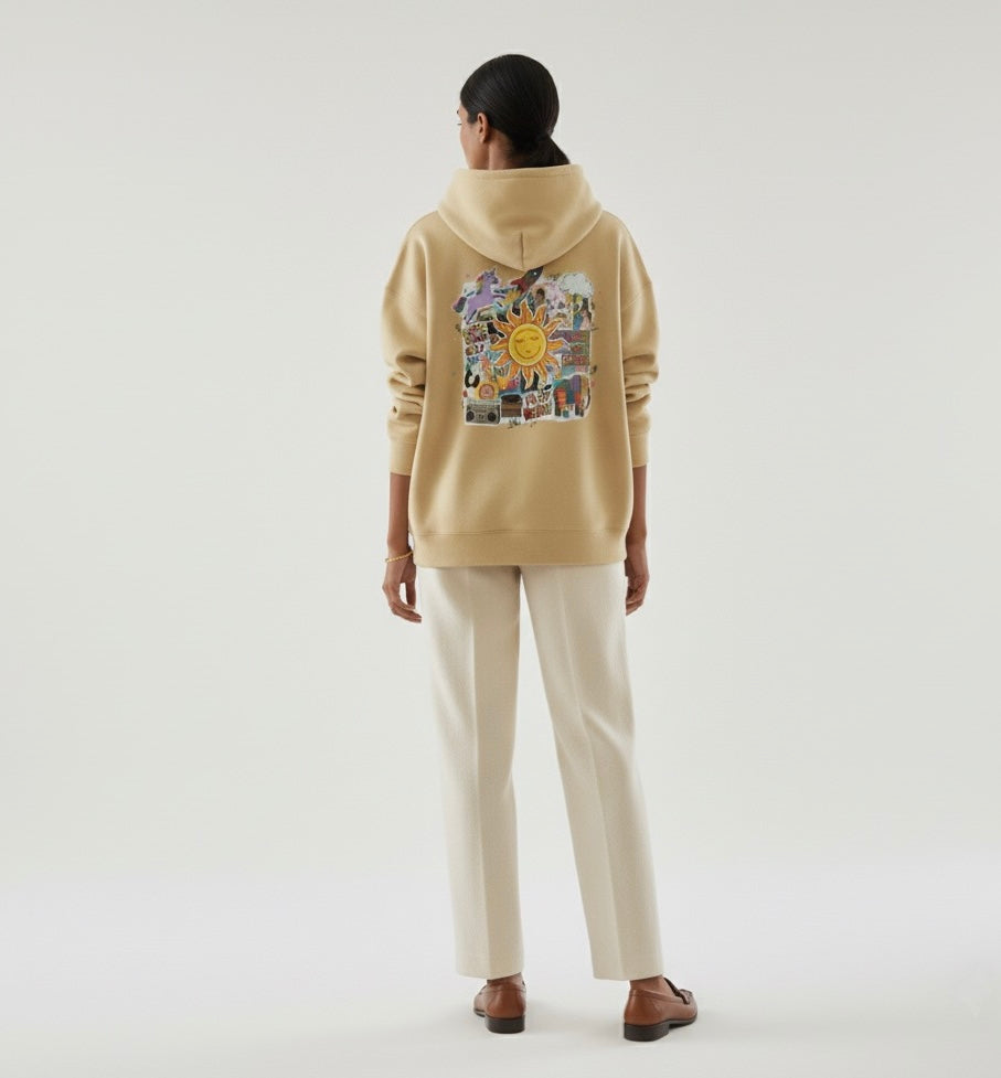 Good Vibes Oversized Hoodie (Unisex)