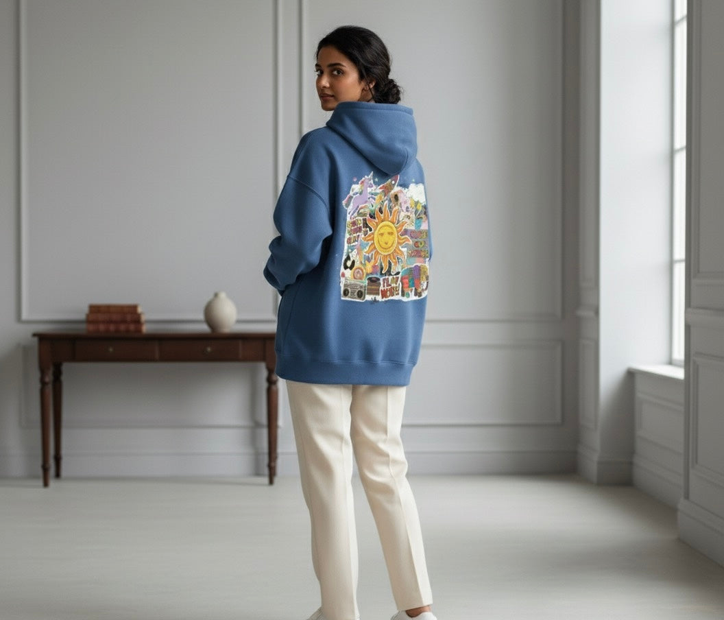 Good Vibes Oversized Hoodie (Unisex)