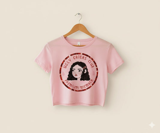 Ugly Criers Club Crop Top