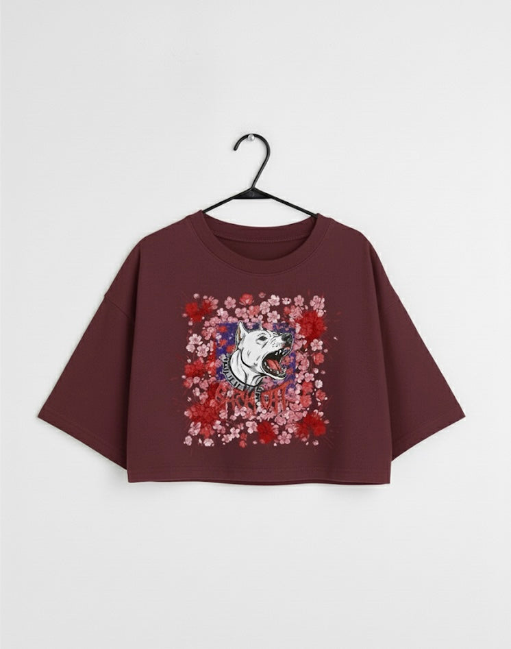 Rage in Bloom Crop Top