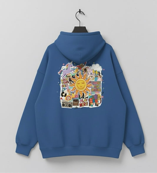 Good Vibes Oversized Hoodie (Unisex)