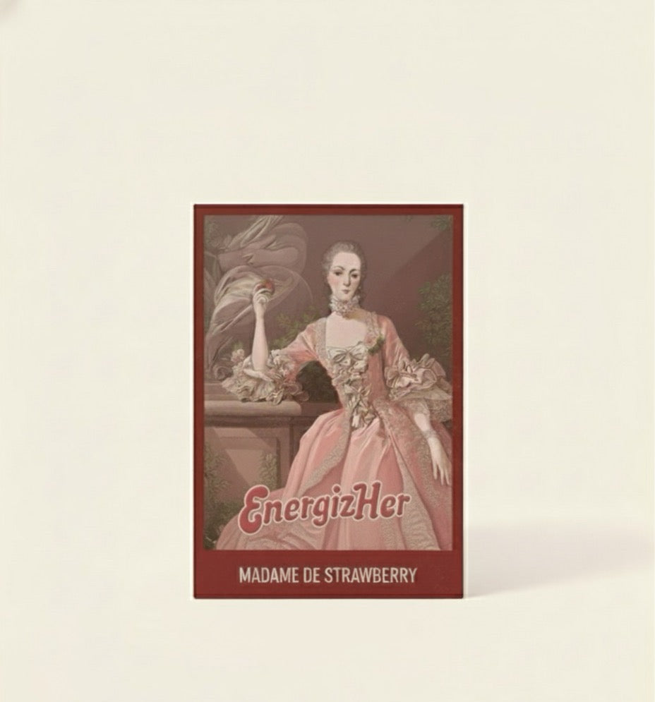 Madame de Strawberry – PCOD Support Energy Drink (15 Sachets)