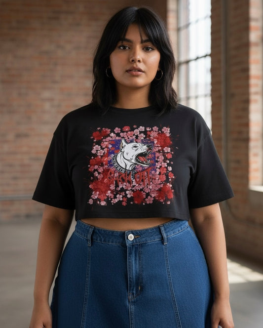 Rage in Bloom Crop Top