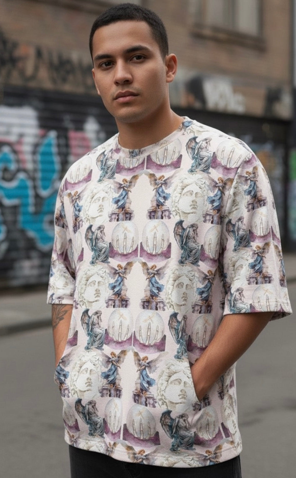 Angel Baby Oversized T-shirt (Unisex)