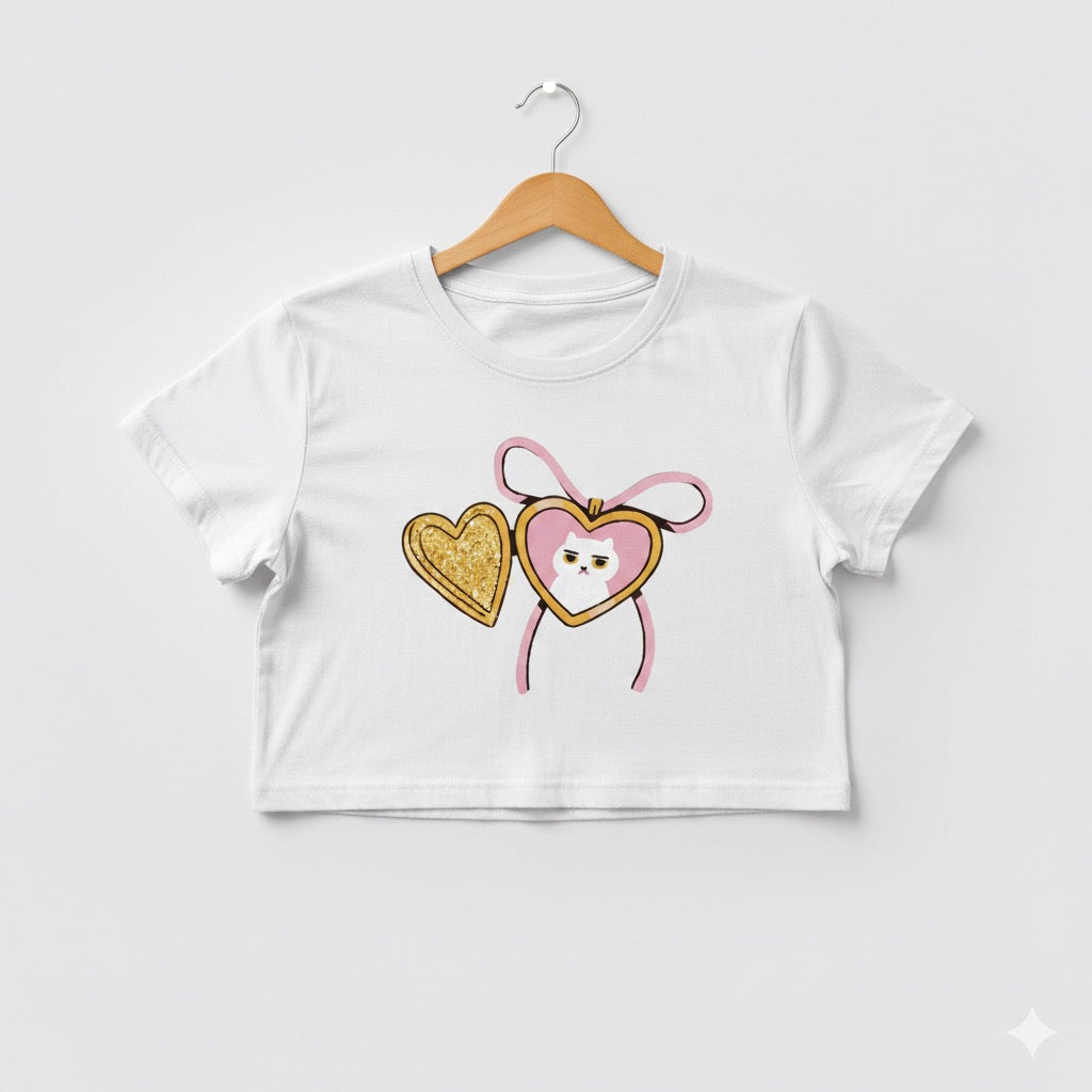 Sequin Baby Crop Top