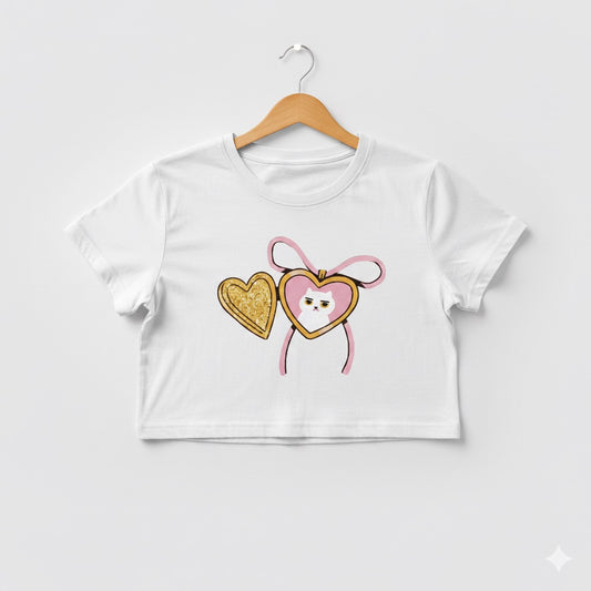 Sequin Baby Crop Top