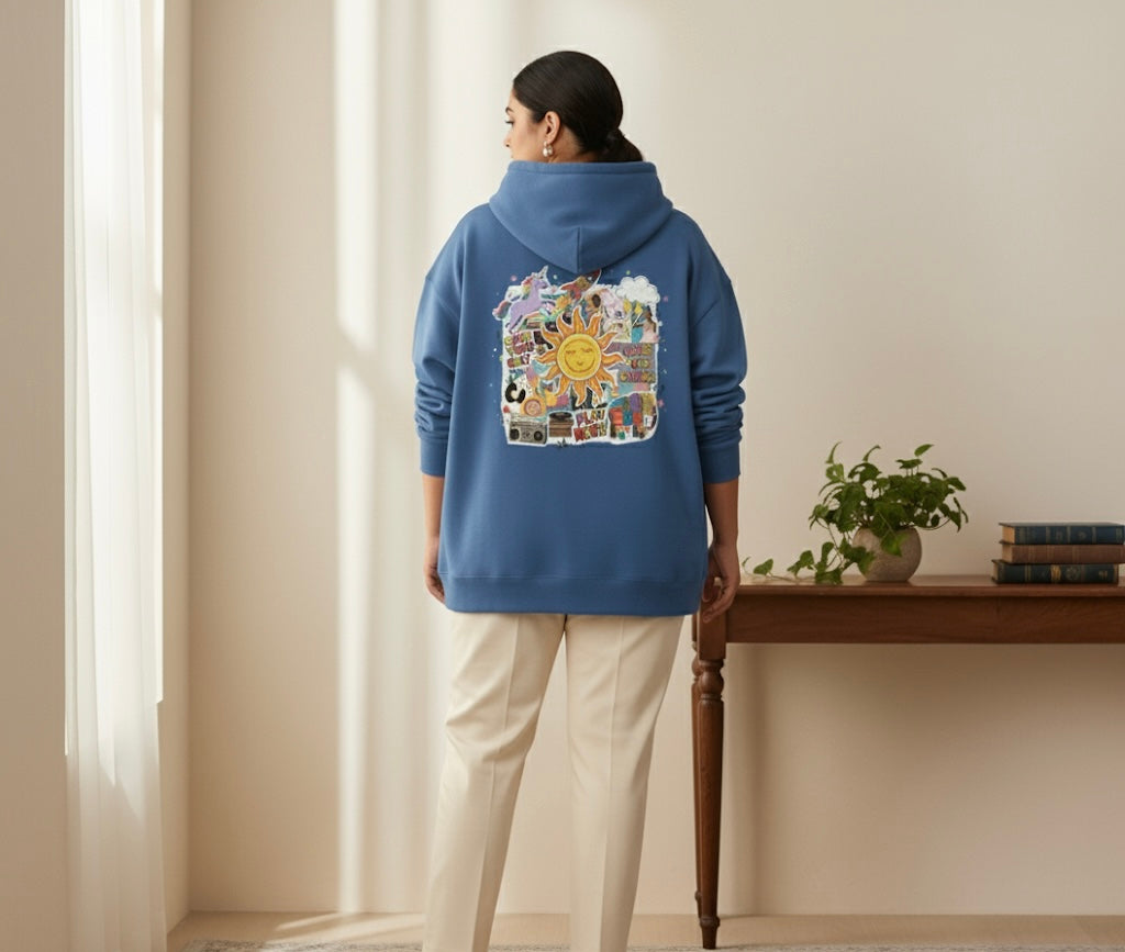 Good Vibes Oversized Hoodie (Unisex)