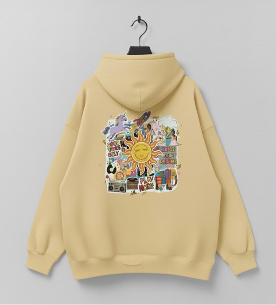 Good Vibes Oversized Hoodie (Unisex)