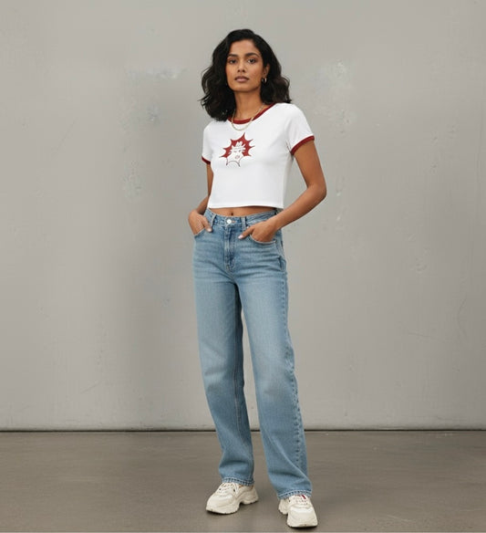 Sheriff Snow Crop Top