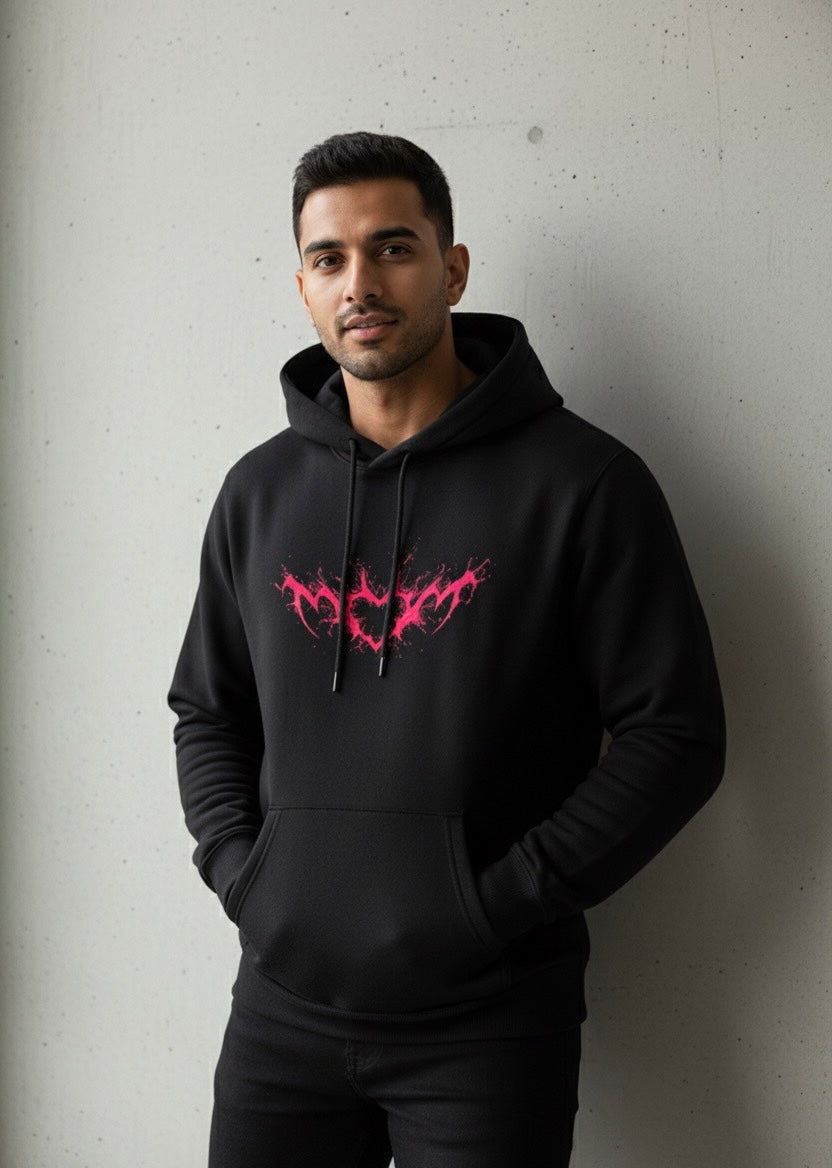 Bleeding Magenta Hoodie (Unisex)