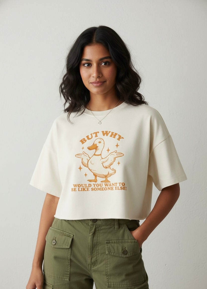 Why Duckie Crop Top