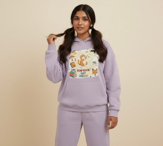 Pawsome Loose Fit Hoodie