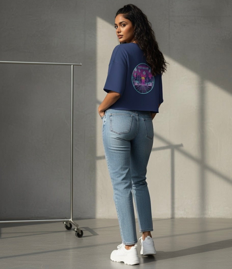 Utopia Oversized Crop Top