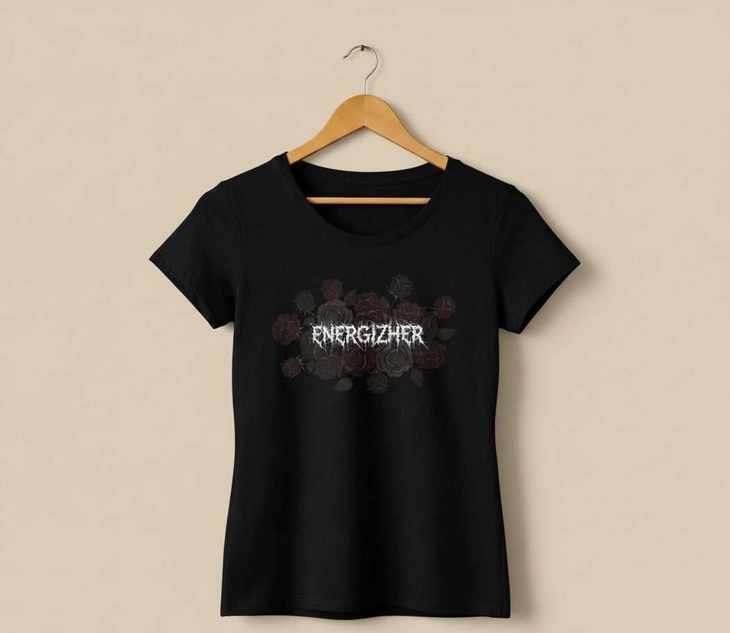 Dark Bloom Fitted T-shirt