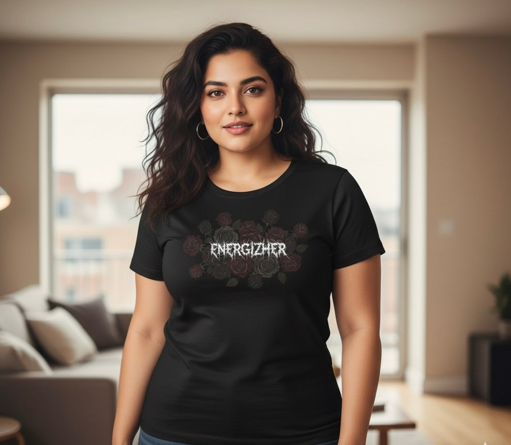 Dark Bloom Fitted T-shirt