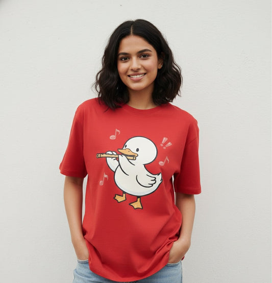 Duckie Oversized Tshirt (Unisex)