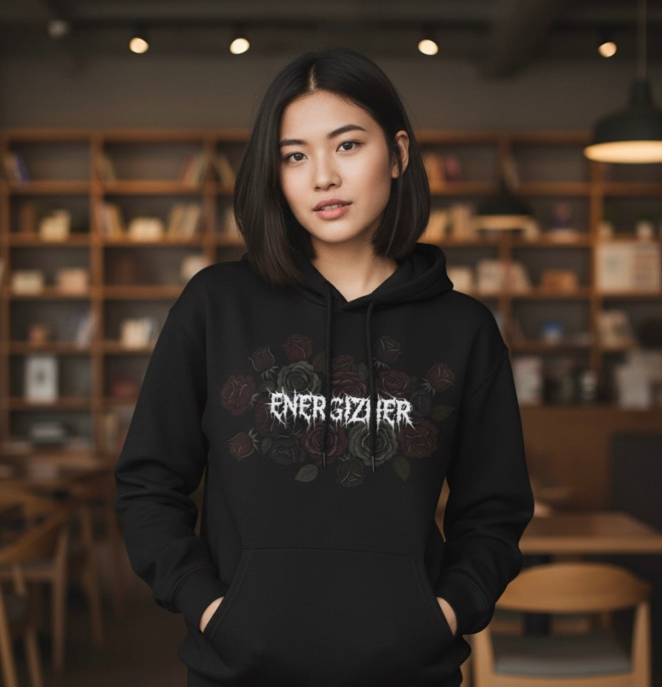 Dark Bloom Fitted Hoodie