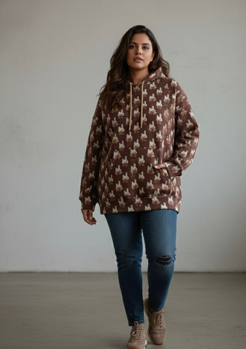 Duck It Oversized Hoodie (Unisex)