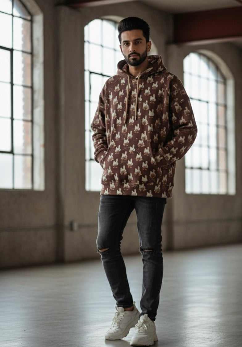 Duck It Oversized Hoodie (Unisex)