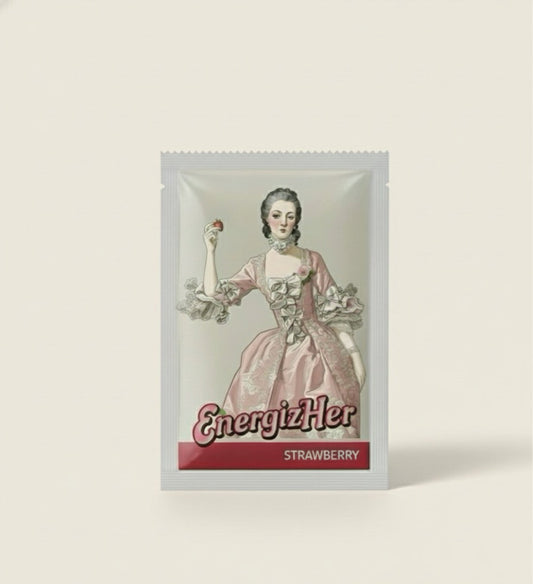 Madame de Strawberry – PCOD Support Energy Drink (15 Sachets)