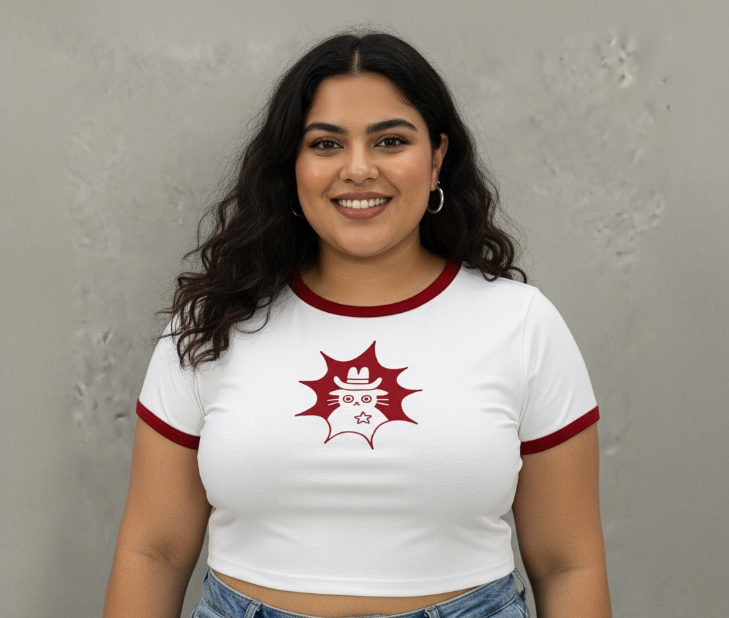 Sheriff Snow Crop Top