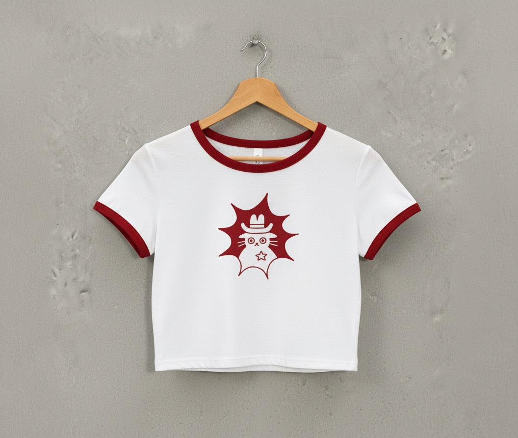 Sheriff Snow Crop Top