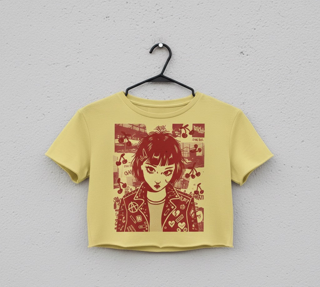 Punk It Up Crop Top
