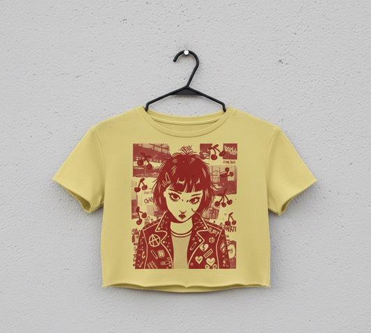 Punk It Up Crop Top