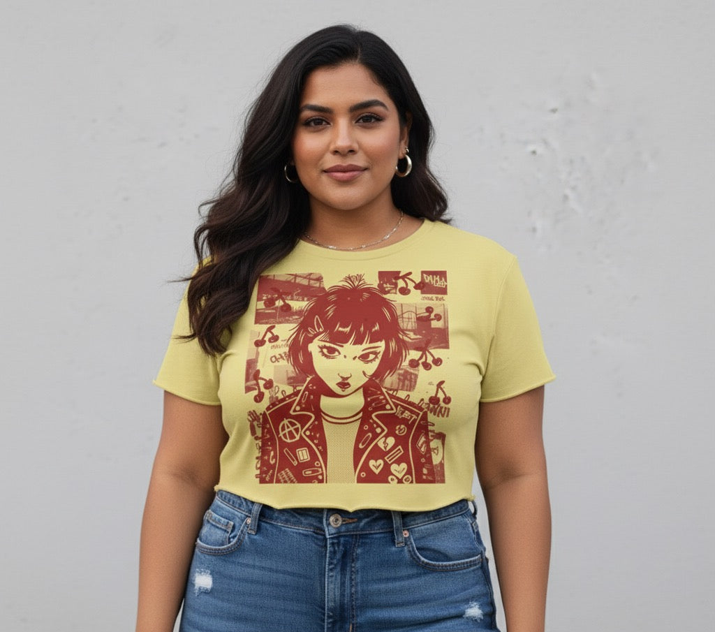 Punk It Up Crop Top