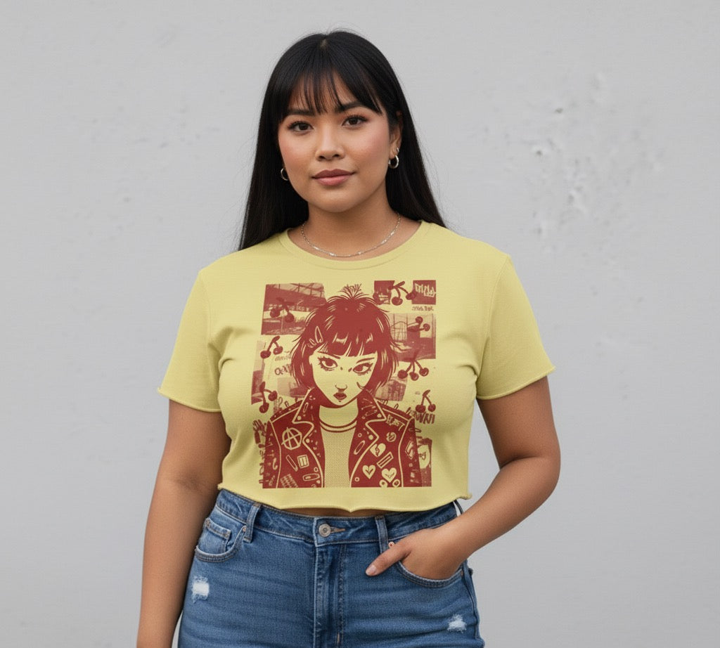 Punk It Up Crop Top